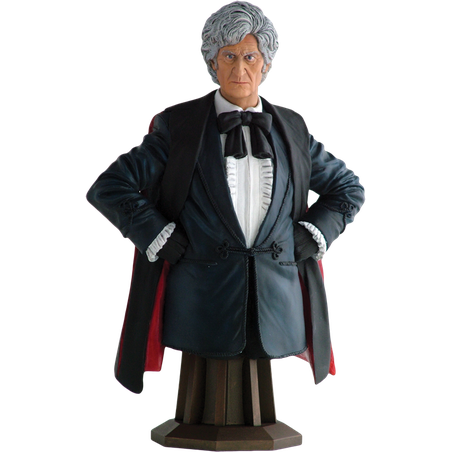 Doctor Who Anniversary Third Doctor 16 oz. Glass Set of 2-3r